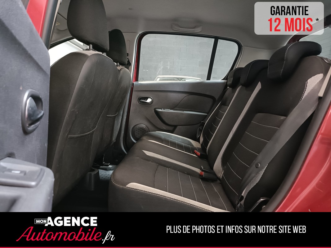 Dacia SANDERO STEPWAY 0.9 TCE 90 CV - GARANTIE 12 MOIS