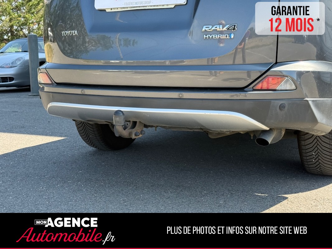 Toyota RAV4 DYNAMIC Hybrid 2.5 197 Ch 4WD  *KIT ETHANOL HOMOLOGUE*ATTELAGE*PREMIERE MAIN / GARANTIE 12 MOIS
