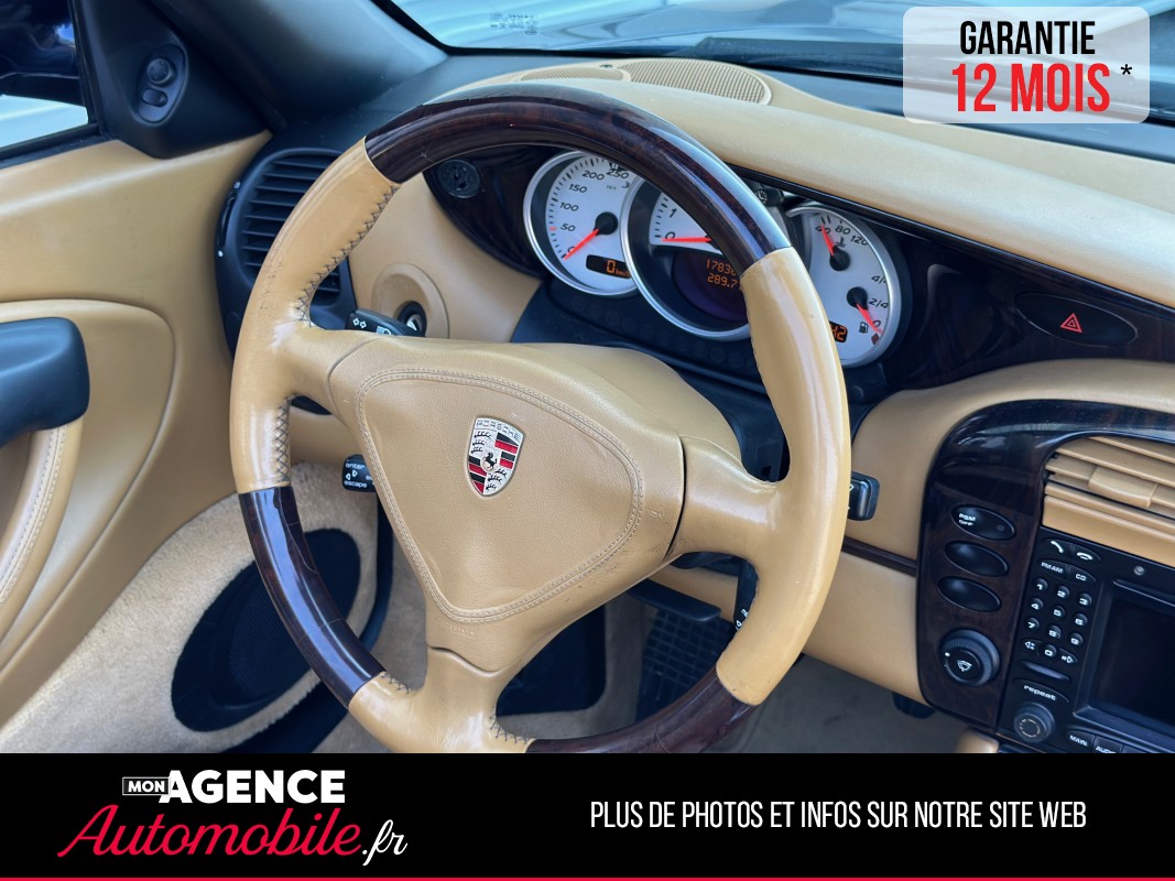 Porsche BOXSTER S 986.2 260 Ch 3.2 Boite Mécanique *Pack Alu*Cuir Étendu Savane*Sièges Elec*Sièges Chauffants / GARANTIE 12 MOIS