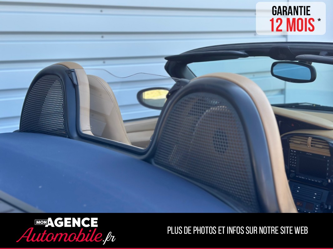 Porsche BOXSTER S 986.2 260 Ch 3.2 Boite Mécanique *Pack Alu*Cuir Étendu Savane*Sièges Elec*Sièges Chauffants / GARANTIE 12 MOIS