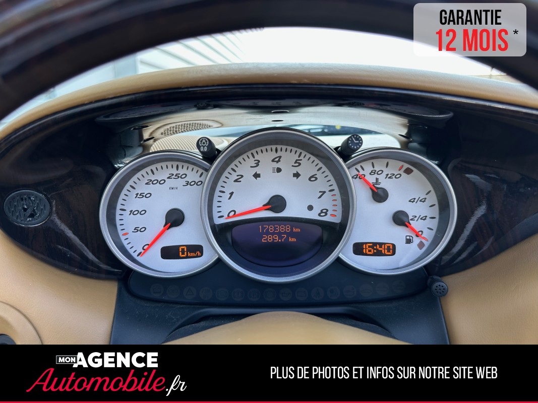 Porsche BOXSTER S 986.2 260 Ch 3.2 Boite Mécanique *Pack Alu*Cuir Étendu Savane*Sièges Elec*Sièges Chauffants / GARANTIE 12 MOIS