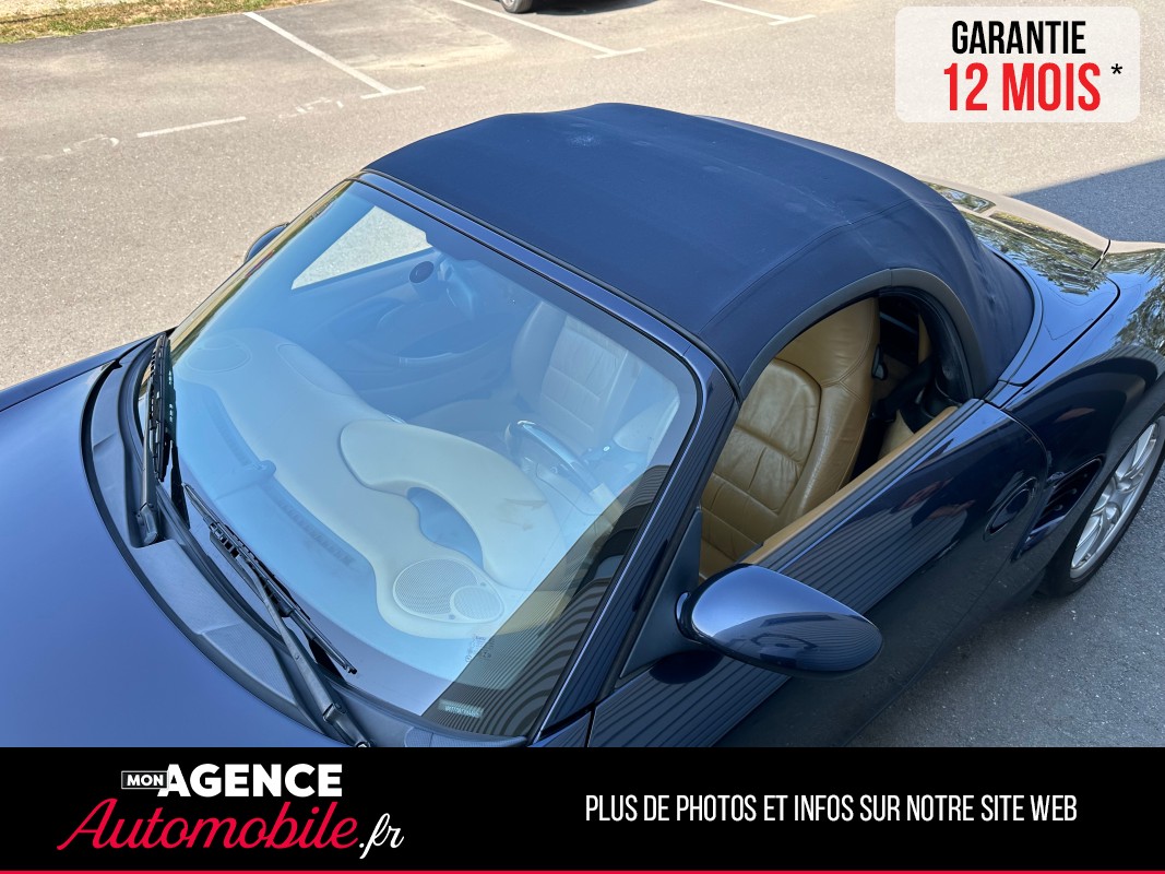 Porsche BOXSTER S 986.2 260 Ch 3.2 Boite Mécanique *Pack Alu*Cuir Étendu Savane*Sièges Elec*Sièges Chauffants / GARANTIE 12 MOIS