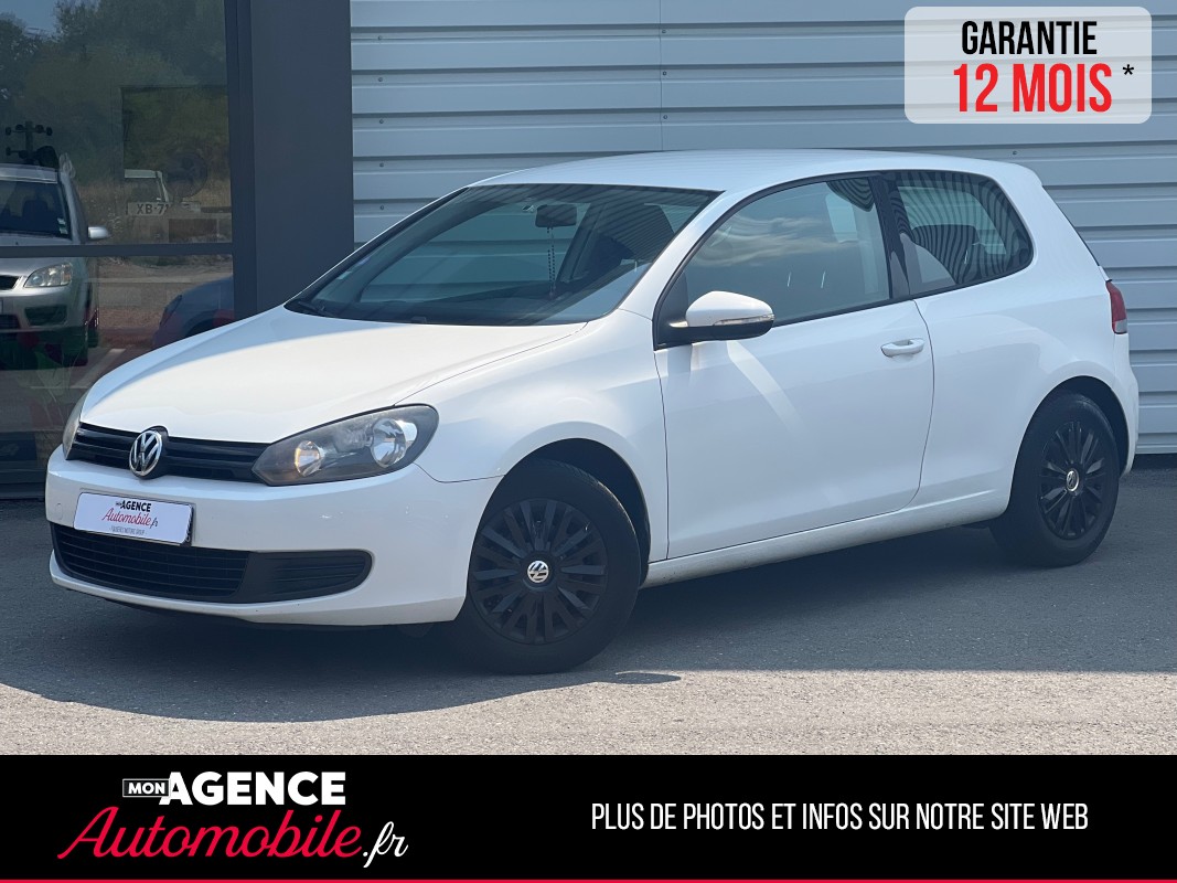 Volkswagen GOLF VI TREND 1.4 80 Ch *Suivi Complet*Régulateur / GARANTIE 12 MOIS