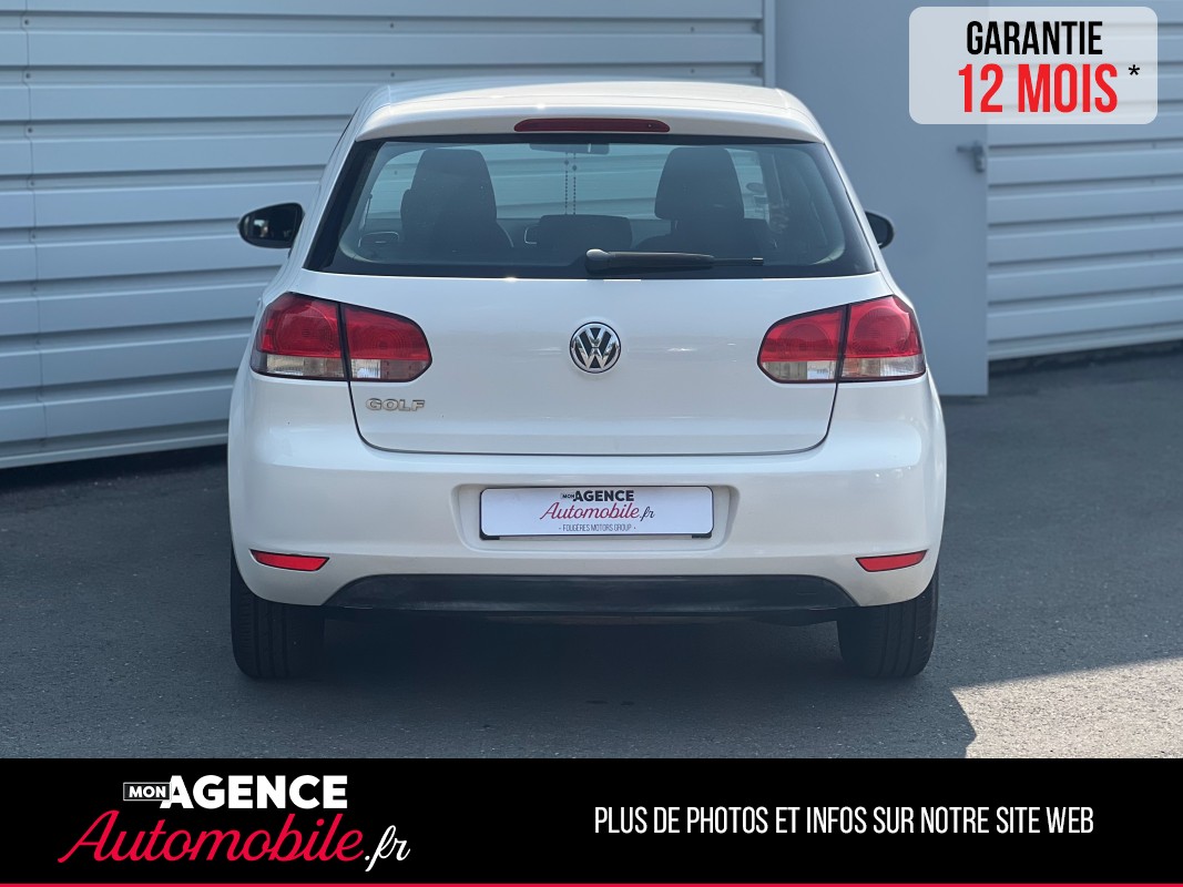 Volkswagen GOLF VI TREND 1.4 80 Ch *Suivi Complet*Régulateur / GARANTIE 12 MOIS