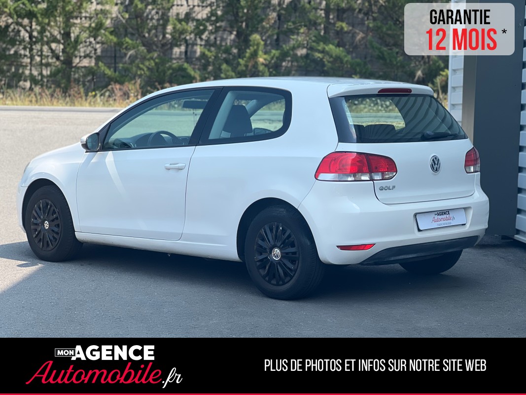 Volkswagen GOLF VI TREND 1.4 80 Ch *Suivi Complet*Régulateur / GARANTIE 12 MOIS