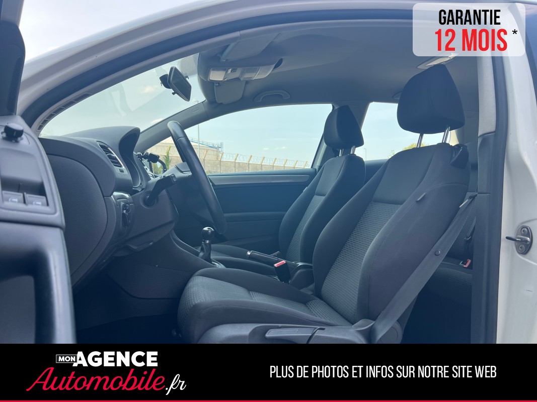 Volkswagen GOLF VI TREND 1.4 80 Ch *Suivi Complet*Régulateur / GARANTIE 12 MOIS