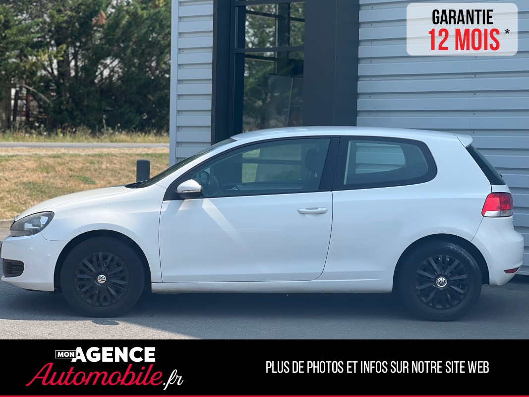 Volkswagen GOLF VI TREND 1.4 80 Ch *Suivi Complet*Régulateur / GARANTIE 12 MOIS