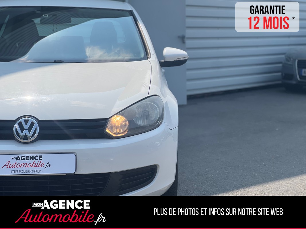 Volkswagen GOLF VI TREND 1.4 80 Ch *Suivi Complet*Régulateur / GARANTIE 12 MOIS