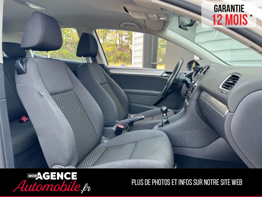 Volkswagen GOLF VI TREND 1.4 80 Ch *Suivi Complet*Régulateur / GARANTIE 12 MOIS