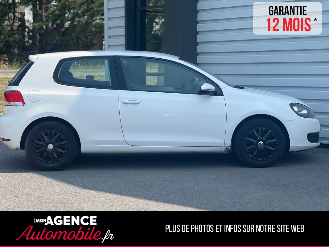 Volkswagen GOLF VI TREND 1.4 80 Ch *Suivi Complet*Régulateur / GARANTIE 12 MOIS