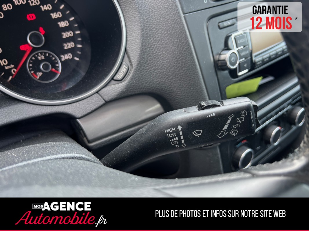 Volkswagen GOLF VI TREND 1.4 80 Ch *Suivi Complet*Régulateur / GARANTIE 12 MOIS