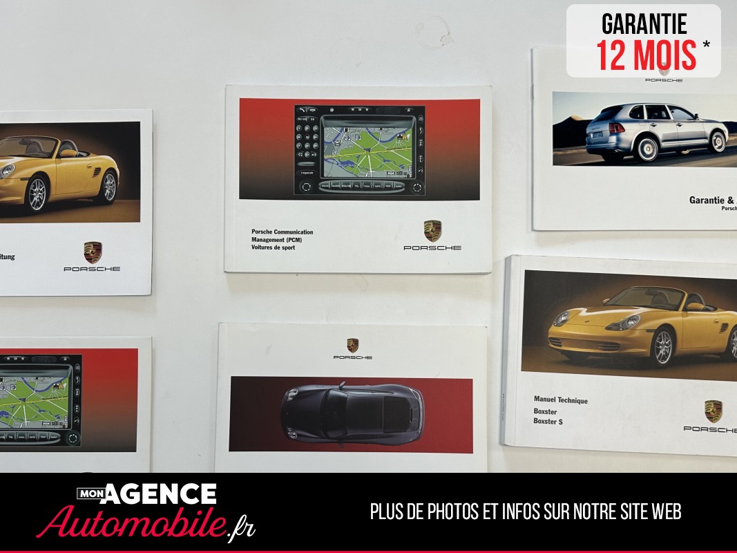 Porsche BOXSTER S 986.2 260 Ch 3.2 Boite Mécanique *Pack Alu*Cuir Étendu Savane*Sièges Elec*Sièges Chauffants / GARANTIE 12 MOIS