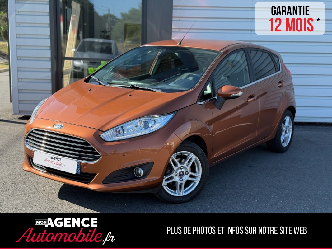 Ford FIESTA 1.0 ECOBOOST TITANIUM 125ch *KIT DISTRIBUTION 2025*SIEGES ET PARBRISE CHAUFFANTS*RADAR AV AR*SONY*/GARANTIE 12 MOIS