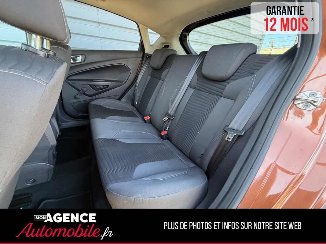 Ford FIESTA 1.0 ECOBOOST TITANIUM 125ch *KIT DISTRIBUTION 2025*SIEGES ET PARBRISE CHAUFFANTS*RADAR AV AR*SONY*/GARANTIE 12 MOIS