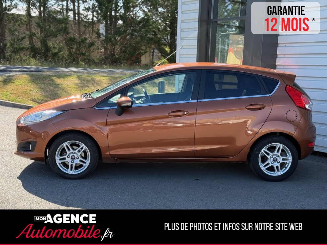 Ford FIESTA 1.0 ECOBOOST TITANIUM 125ch *KIT DISTRIBUTION 2025*SIEGES ET PARBRISE CHAUFFANTS*RADAR AV AR*SONY*/GARANTIE 12 MOIS