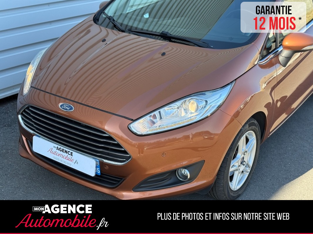 Ford FIESTA 1.0 ECOBOOST TITANIUM 125ch *KIT DISTRIBUTION 2025*SIEGES ET PARBRISE CHAUFFANTS*RADAR AV AR*SONY*/GARANTIE 12 MOIS