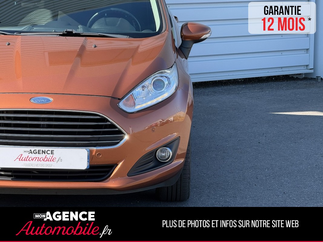 Ford FIESTA 1.0 ECOBOOST TITANIUM 125ch *KIT DISTRIBUTION 2025*SIEGES ET PARBRISE CHAUFFANTS*RADAR AV AR*SONY*/GARANTIE 12 MOIS