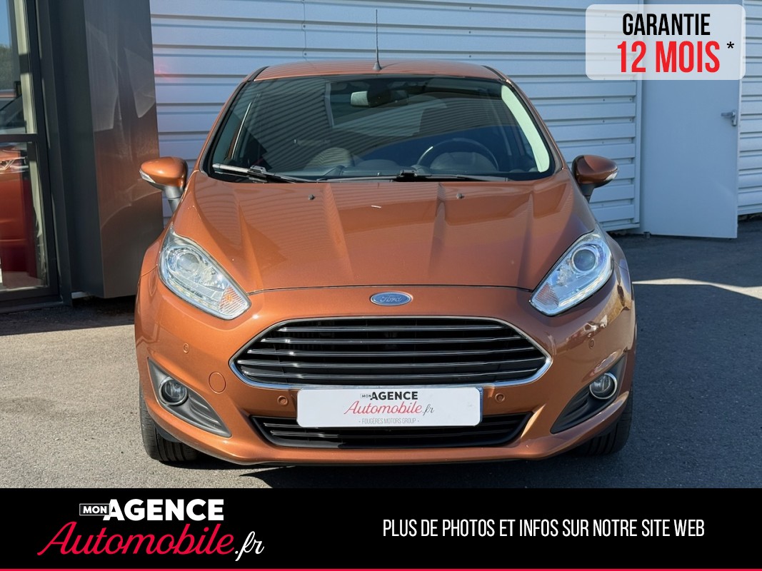 Ford FIESTA 1.0 ECOBOOST TITANIUM 125ch *KIT DISTRIBUTION 2025*SIEGES ET PARBRISE CHAUFFANTS*RADAR AV AR*SONY*/GARANTIE 12 MOIS