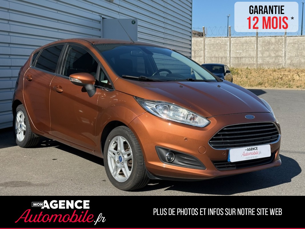 Ford FIESTA 1.0 ECOBOOST TITANIUM 125ch *KIT DISTRIBUTION 2025*SIEGES ET PARBRISE CHAUFFANTS*RADAR AV AR*SONY*/GARANTIE 12 MOIS
