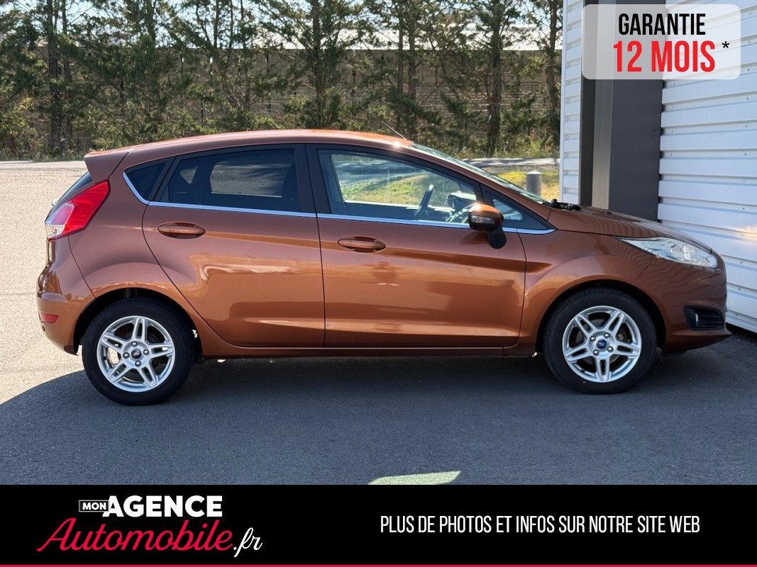 Ford FIESTA 1.0 ECOBOOST TITANIUM 125ch *KIT DISTRIBUTION 2025*SIEGES ET PARBRISE CHAUFFANTS*RADAR AV AR*SONY*/GARANTIE 12 MOIS
