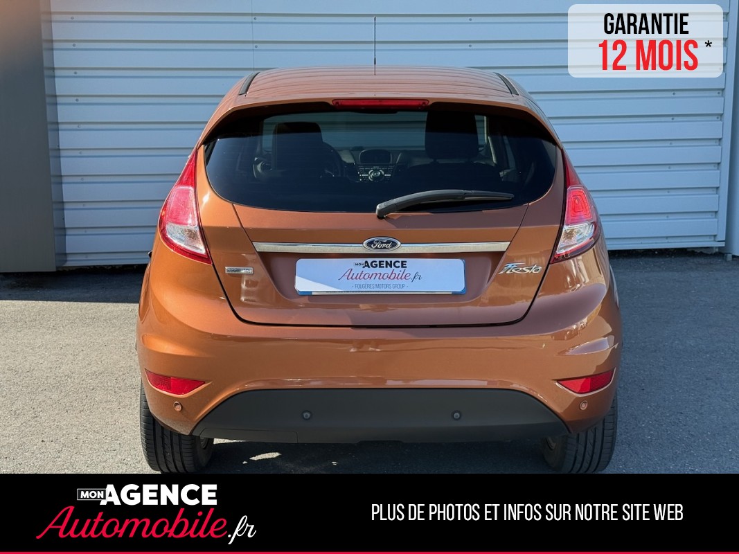 Ford FIESTA 1.0 ECOBOOST TITANIUM 125ch *KIT DISTRIBUTION 2025*SIEGES ET PARBRISE CHAUFFANTS*RADAR AV AR*SONY*/GARANTIE 12 MOIS