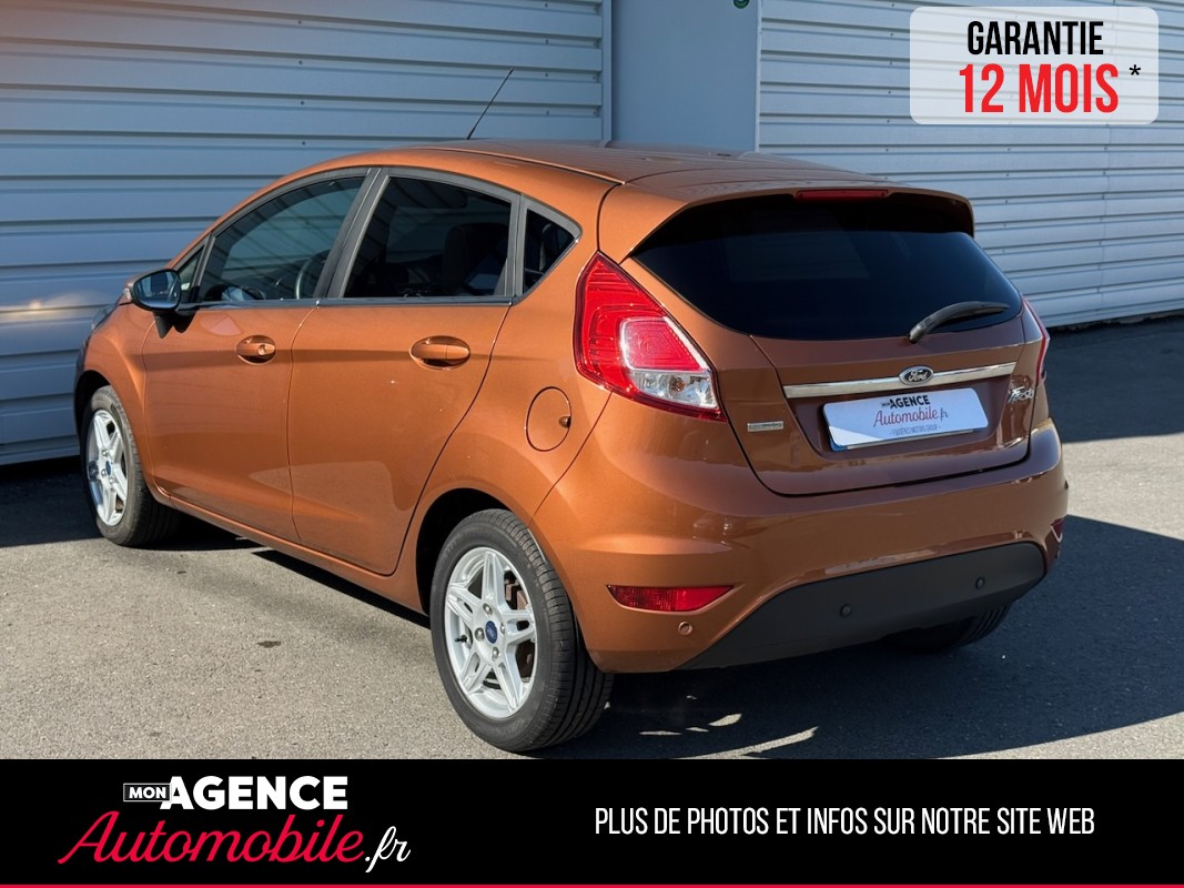 Ford FIESTA 1.0 ECOBOOST TITANIUM 125ch *KIT DISTRIBUTION 2025*SIEGES ET PARBRISE CHAUFFANTS*RADAR AV AR*SONY*/GARANTIE 12 MOIS