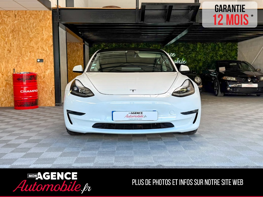 Tesla MODEL 3 PHASE 2 LONG RANGE AWD 525 AUTO PILOTE SOH 83%