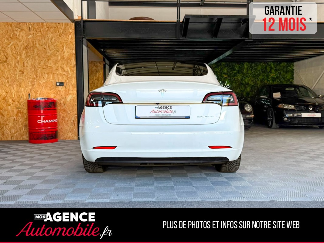 Tesla MODEL 3 PHASE 2 LONG RANGE AWD 525 AUTO PILOTE SOH 83%