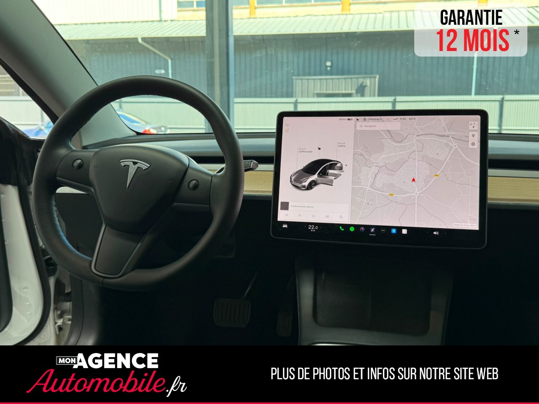Tesla MODEL 3 PHASE 2 LONG RANGE AWD 525 AUTO PILOTE SOH 83%