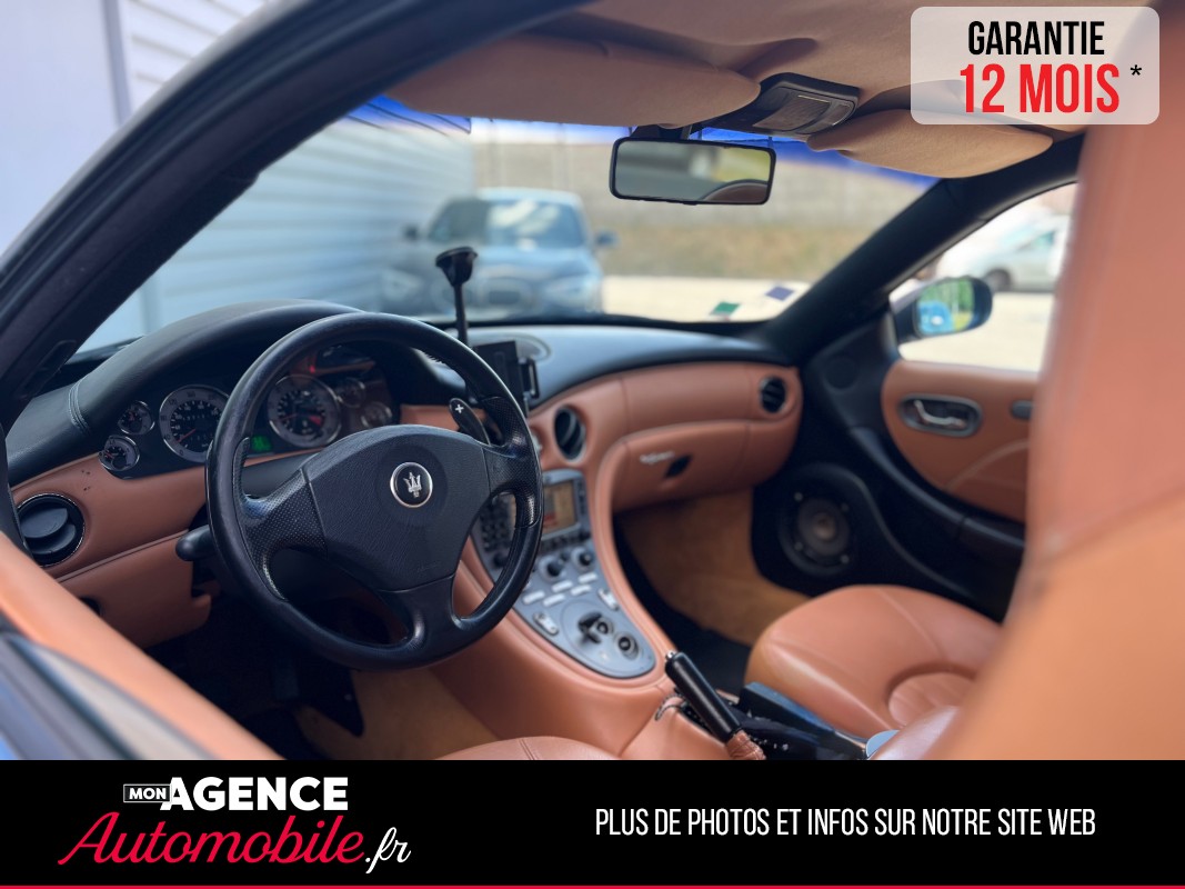 Maserati COUPE CAMBIOCORSA V8 4.2L 390 Ch *Suivi COMPLET*Intérieur Camel*Ligne INOX / GARANTIE 12 MOIS