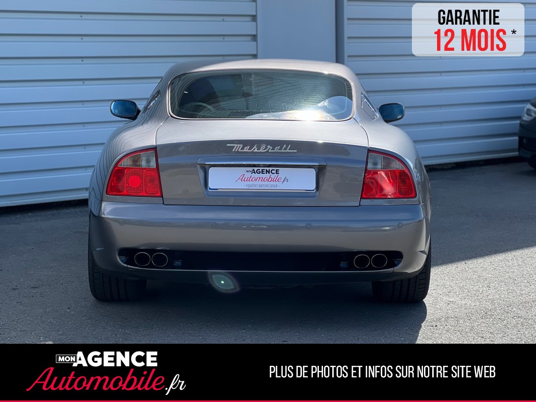 Maserati COUPE CAMBIOCORSA V8 4.2L 390 Ch *Suivi COMPLET*Intérieur Camel*Ligne INOX / GARANTIE 12 MOIS