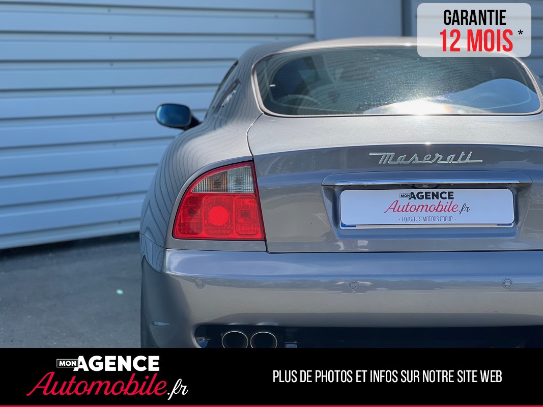 Maserati COUPE CAMBIOCORSA V8 4.2L 390 Ch *Suivi COMPLET*Intérieur Camel*Ligne INOX / GARANTIE 12 MOIS