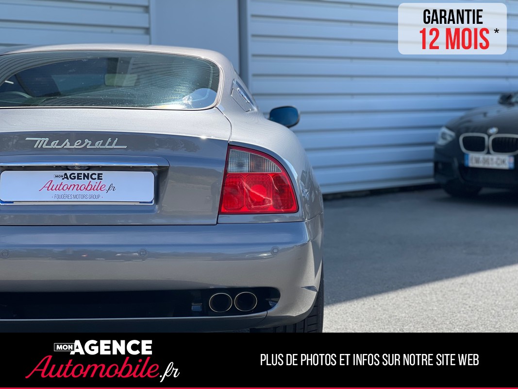 Maserati COUPE CAMBIOCORSA V8 4.2L 390 Ch *Suivi COMPLET*Intérieur Camel*Ligne INOX / GARANTIE 12 MOIS