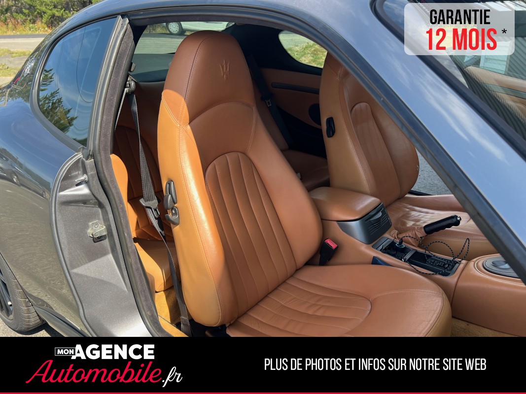 Maserati COUPE CAMBIOCORSA V8 4.2L 390 Ch *Suivi COMPLET*Intérieur Camel*Ligne INOX / GARANTIE 12 MOIS
