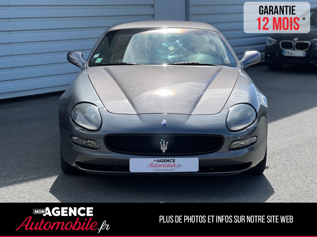 Maserati COUPE CAMBIOCORSA V8 4.2L 390 Ch *Suivi COMPLET*Intérieur Camel*Ligne INOX / GARANTIE 12 MOIS