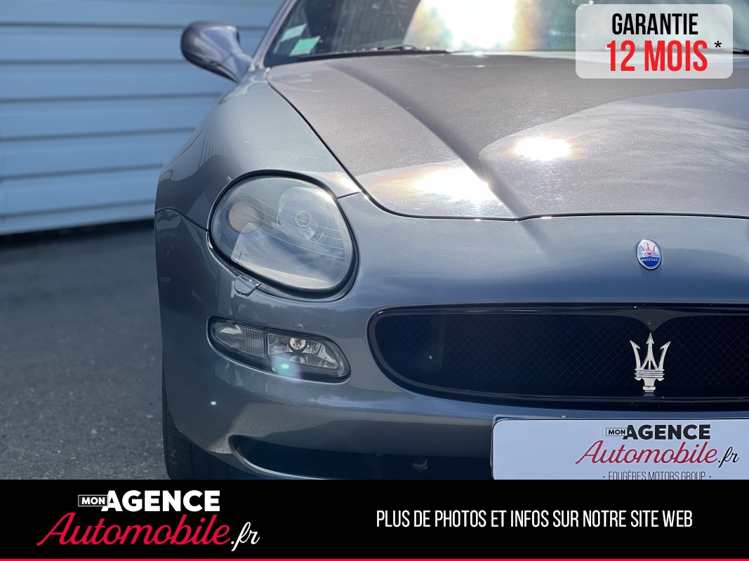 Maserati COUPE CAMBIOCORSA V8 4.2L 390 Ch *Suivi COMPLET*Intérieur Camel*Ligne INOX / GARANTIE 12 MOIS