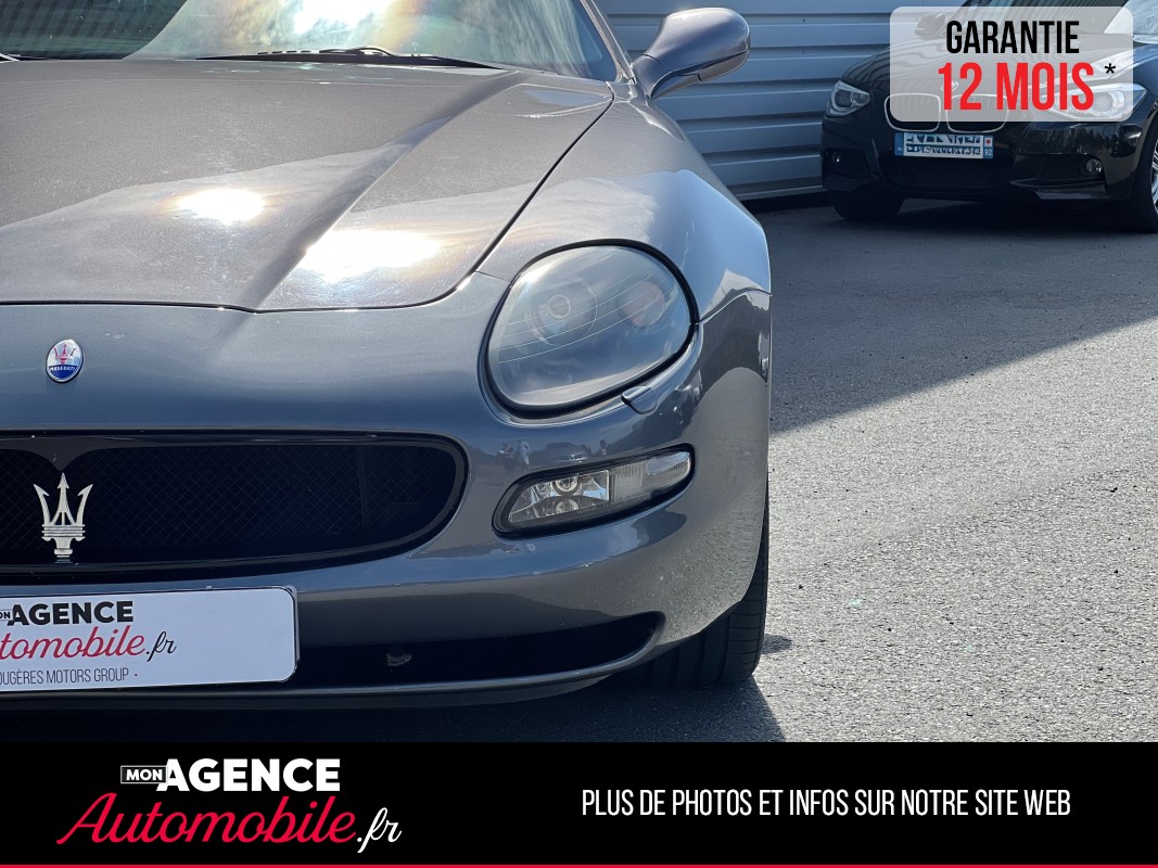 Maserati COUPE CAMBIOCORSA V8 4.2L 390 Ch *Suivi COMPLET*Intérieur Camel*Ligne INOX / GARANTIE 12 MOIS