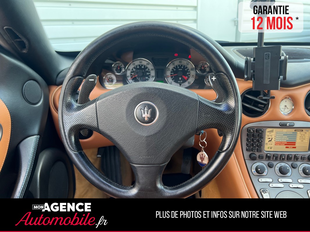 Maserati COUPE CAMBIOCORSA V8 4.2L 390 Ch *Suivi COMPLET*Intérieur Camel*Ligne INOX / GARANTIE 12 MOIS