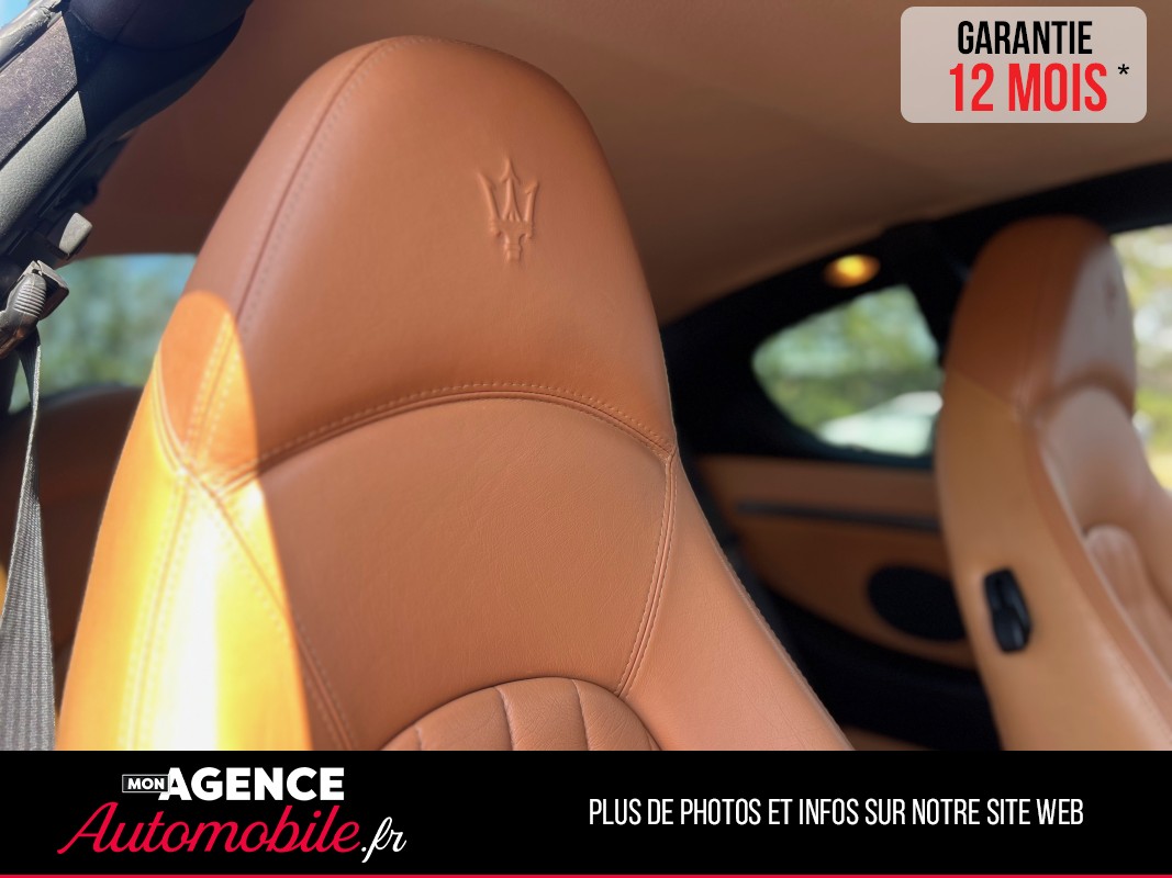 Maserati COUPE CAMBIOCORSA V8 4.2L 390 Ch *Suivi COMPLET*Intérieur Camel*Ligne INOX / GARANTIE 12 MOIS