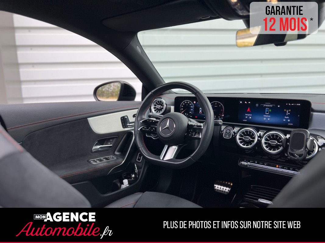 Mercedes CLA 220 D AMG Line 190 Ch *Toit Pano*Suivi Constructeur* 1ère Main / GARANTIE 12 MOIS