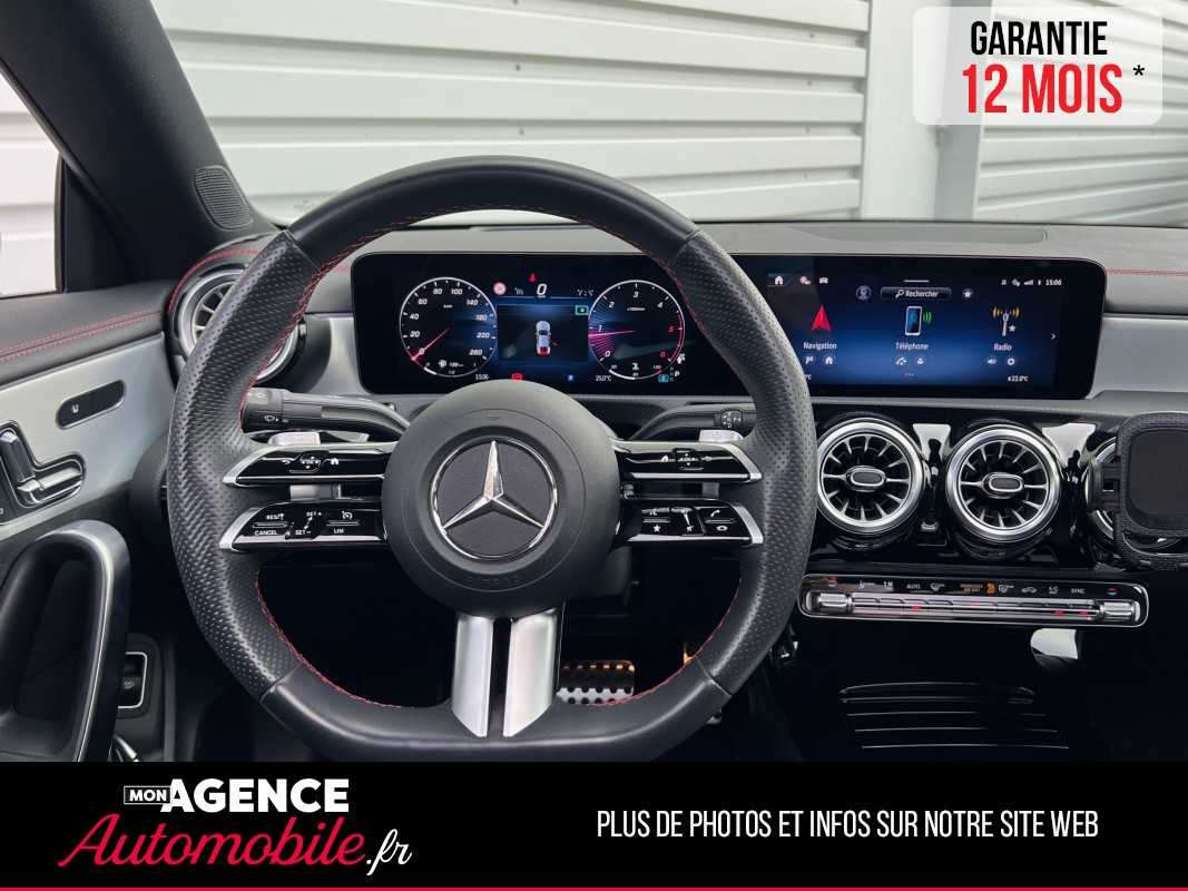 Mercedes CLA 220 D AMG Line 190 Ch *Toit Pano*Suivi Constructeur* 1ère Main / GARANTIE 12 MOIS