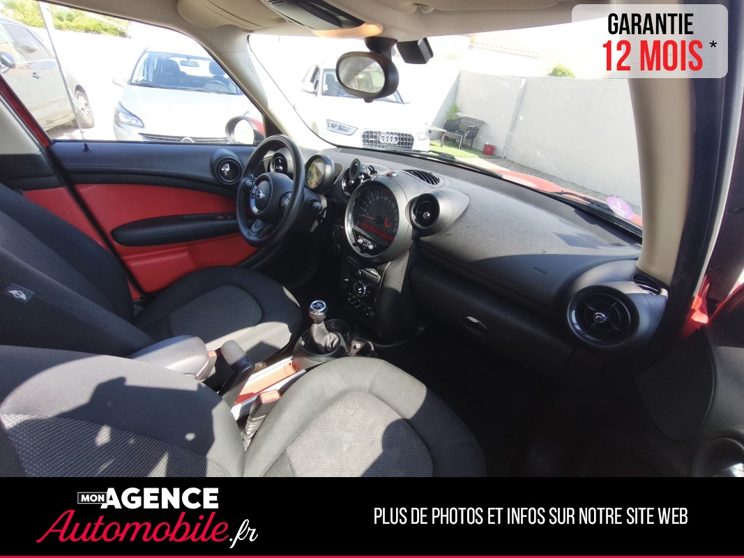 Mini COUNTRYMAN ONE 1.4i 16V 98 / Garantie 12 Mois