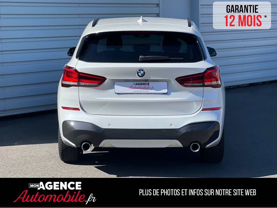 BMW X1 M SPORT 20d 190 Ch Blanc Nacré *GPS Pro*Sièges Elec*Affichage Tête Haute *Attelage Amovible / GARANTIE 12 MOIS