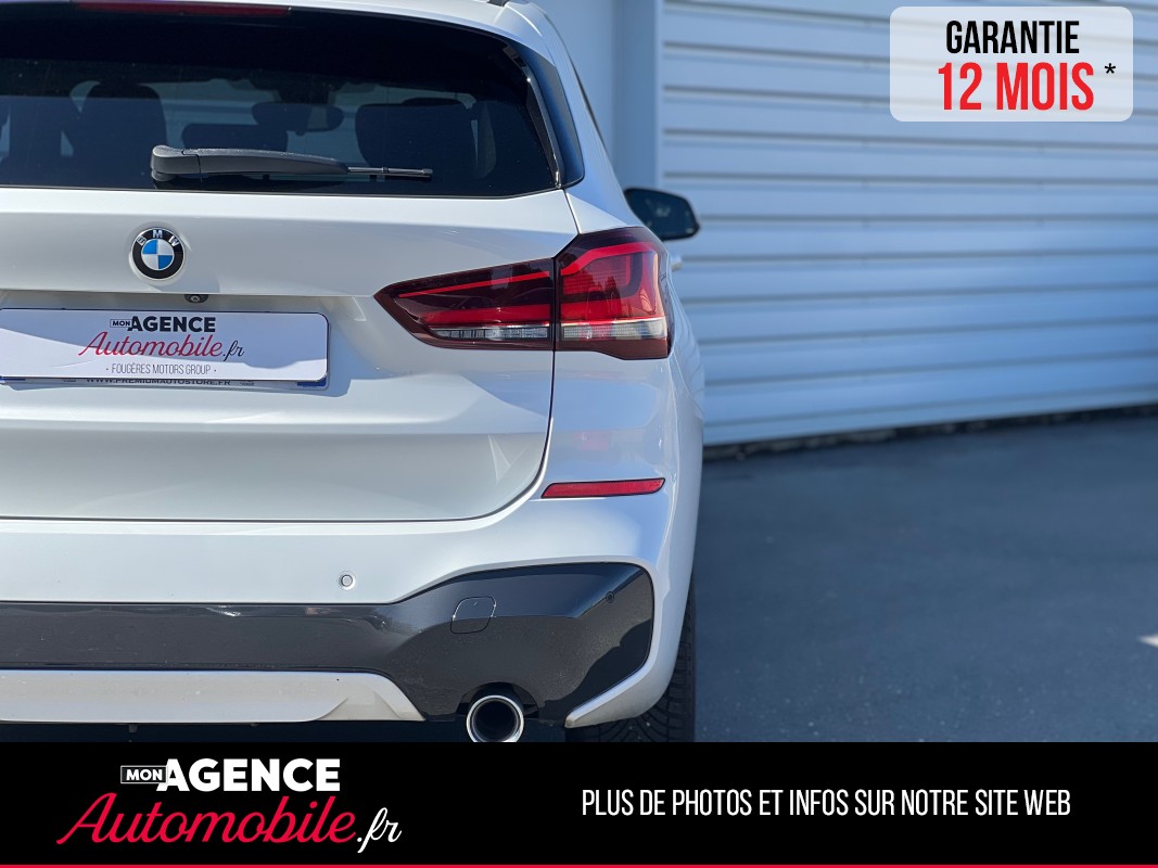 BMW X1 M SPORT 20d 190 Ch Blanc Nacré *GPS Pro*Sièges Elec*Affichage Tête Haute *Attelage Amovible / GARANTIE 12 MOIS