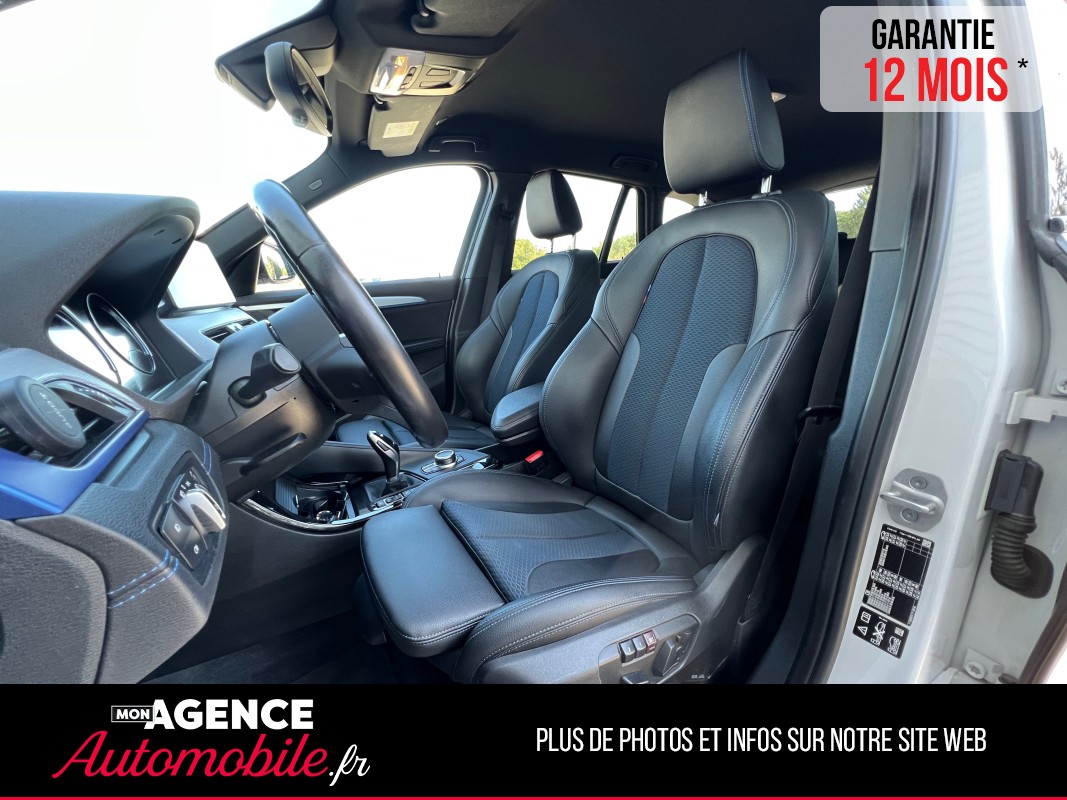BMW X1 M SPORT 20d 190 Ch Blanc Nacré *GPS Pro*Sièges Elec*Affichage Tête Haute *Attelage Amovible / GARANTIE 12 MOIS