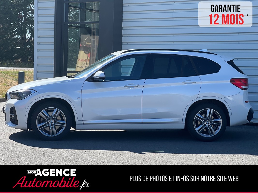 BMW X1 M SPORT 20d 190 Ch Blanc Nacré *GPS Pro*Sièges Elec*Affichage Tête Haute *Attelage Amovible / GARANTIE 12 MOIS
