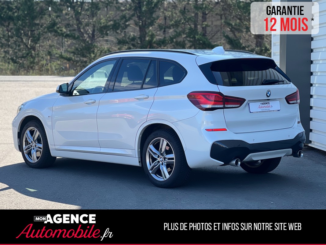 BMW X1 M SPORT 20d 190 Ch Blanc Nacré *GPS Pro*Sièges Elec*Affichage Tête Haute *Attelage Amovible / GARANTIE 12 MOIS