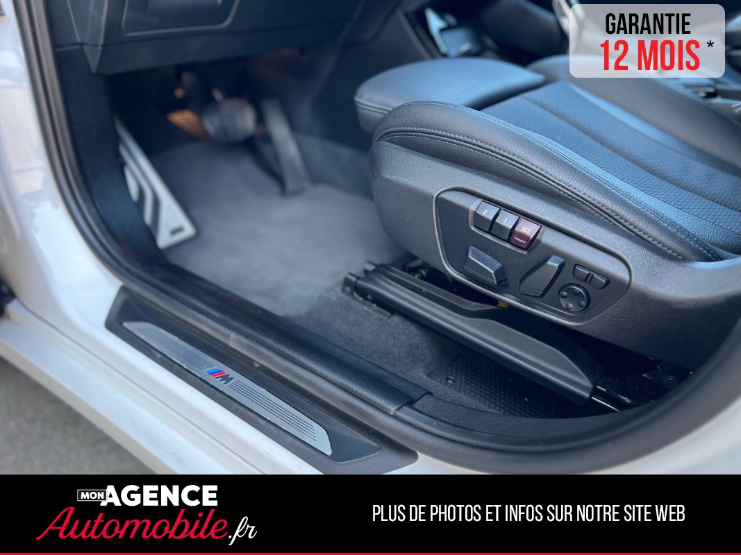 BMW X1 M SPORT 20d 190 Ch Blanc Nacré *GPS Pro*Sièges Elec*Affichage Tête Haute *Attelage Amovible / GARANTIE 12 MOIS