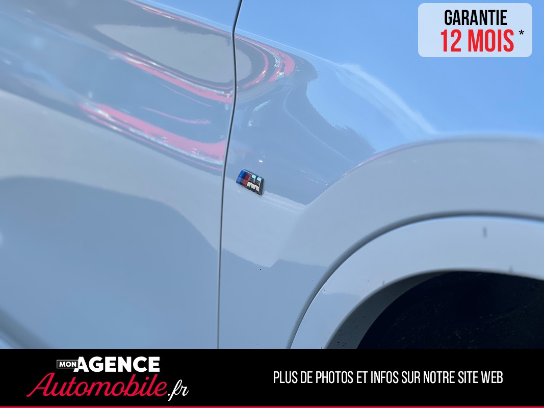 BMW X1 M SPORT 20d 190 Ch Blanc Nacré *GPS Pro*Sièges Elec*Affichage Tête Haute *Attelage Amovible / GARANTIE 12 MOIS
