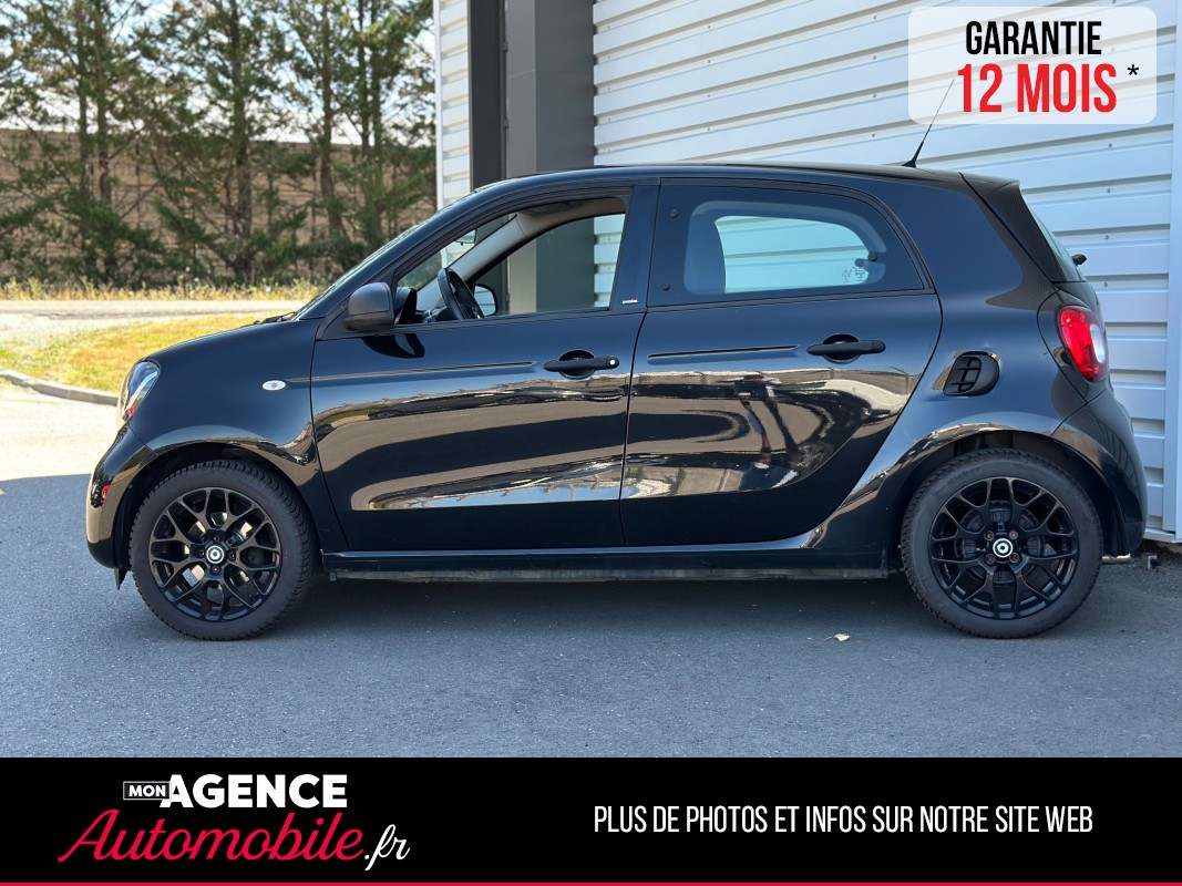 Smart Forfour PASSION 1.0 71ch 2ème Main *Jantes Brabus*Caméra De Recul*Climatisation*GPS TomTom